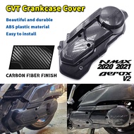 PMShop Nmax 2020 / Nmax 2021 / Aerox V2 Crank Case Cover Carbon Motorcycle CVT Crankcase Cover Air F