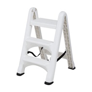 พร้อมส่ง! บันไดพลาสติก 3 ชั้น สีขาว STEP STOOL 3-STEP WHITE โปรโมชัน บันได ราคาถูก