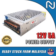 Power Supply 12V 5A for CCTV and LED 12V