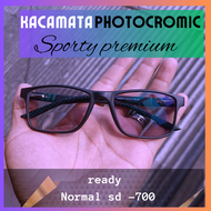 TERBARU Kaca Mata Minus Pria Sporty Photocromic Optik Asli Ori Kacamata Mines Cowok
