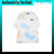 FILA Shirts Mens All Over Print Lapel Moderate Other F11M328401F-ZA