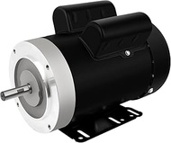 Electric Motor 2HP 1750RPM General Purpose Single Phase Motor 115/230V 5/8"Shaft Diameter CW/CCW 60H