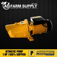 Powerhouse Jetmatic Pump 1HP 100% Copper | High-Performance Water Pump