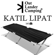 OUTLANDER Portable Foldable Camping Bed Cot Bag Army Katil Lipat Askar Celoreng Tilam Camping Sleep