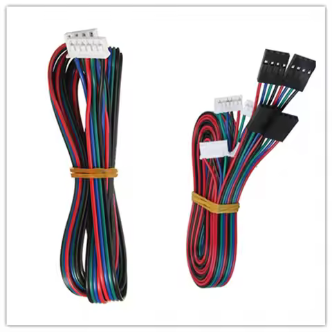 4pcs/lot Stepper Motor Cable 1M/2M /3M XH2.54 4pin-PH2.0 6pin Dupont to Ph2.0 for Nema17 Stepper Mot