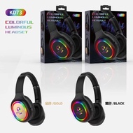 KD73 Colourful Luminous Wireless Headphones