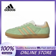 Adidas GAZELLE Light Green Sneakers Low Cut Indoor Women
