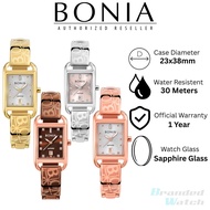 [Official Warranty] Bonia BNB10751 Series Women's Stainless Steel Watch Water Resistant 30m Jam Tang