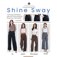 Length 39 Inches Short and Shine Sway Model/Height 150-160cm.wide-Leg Pants Flowing Fabric Leave You
