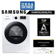 [FREE DELIVERY WITHIN KL] SAMSUNG DV80TA220AE/FQ 8KG HEAT PUMP DRYER DV80TA220AEFQ