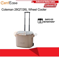 Coleman 28QT/26L Wheel Cooler Box - Greige