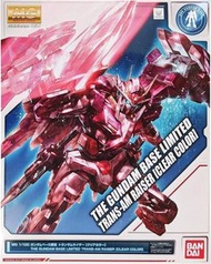 MG 1/100 Gundam Base Limited 00 Trans Am Raiser Clear Color 彩透