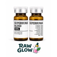 Super Human Blend (SHB) Sticker Label design