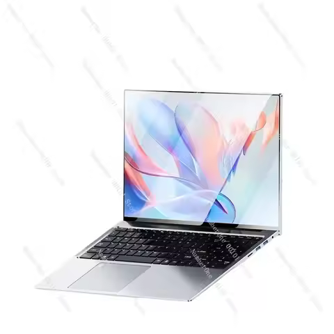 New 17.3 Inch Laptop 2025, Light Portable Ultra Thin for Students Office, Large Screen Live Drawing 