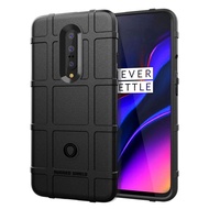 Rugged Shield Back Cover For OnePlus 7 Pro 667 inch Soft TPU Phone Case 360 Full Body Protection N