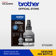 Brother Original Genuine BT5000 Cyan Magenta Yellow BTD60BK Black Original Ink Bottles for DCP-T220