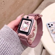 Kt Cat Suitable for Little Genius Children Phone Watch Strap z11 Milan D2Q1AZ8 Gradient Magnetic Met