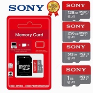 [HOT TALQQQWWEGE 583] 100 Original SONY Micro การ์ด SD Class 10บัตร TF 32GB 64GB การ์ดความจำได้ถึง98MB/S สำหรับแท็บเล็ตโทรได้แฟลชการ์ด