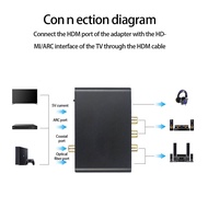 ☄Transferring Audio Converter Component ARC HDMI-compatible Extractor Part gxr*y'