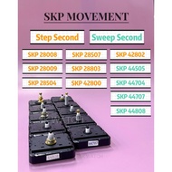 SKP MOVEMENT / SKP28009 SKP42800 SKP44704 SKP44808/ Mesin Jam Extra Panjang / DIY clock replacement 