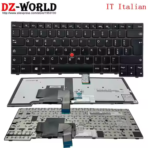 IT Italian Backlight Keyboard for Lenovo Thinkpad T460 T440 S P T450s T450 E431 E440 L440 L450 L460 