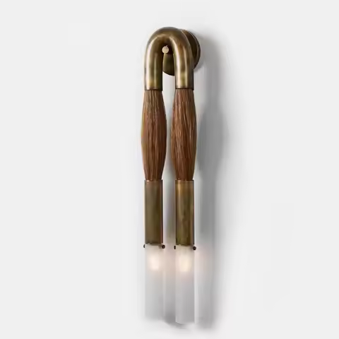 Vintage Room Design Wall Lamp Novel Background Wall Sconce Lights Retro Living Room Bedroom Decor In