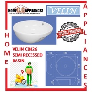 VELIN CB 826 SEMI RECESSED BASIN