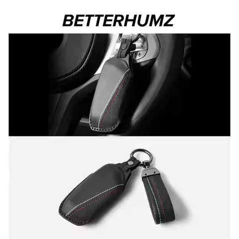 For BMW X1 U11 U12 X3 G01 G08 X5 G05 G18 I7 X7 G07 5 Series G30 G38 Made of Alcantara Car Key Case C
