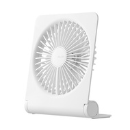 JISULIFE Portable Desk Fan Compact Slim Design USB Rechargeable Mini Table Fans