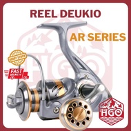 DEUKIO Fishing Reel Mesin Pancing Spool AR Series GT 500 Mesin Pancing Udang Full Metal Fishing Reel