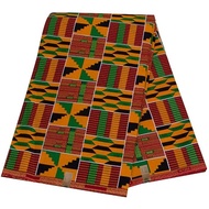 BintaReal Wax New Fabric 6 Yards Pattern New Print Fabric Ankara n Fabric 24FS1380