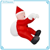 SATmoon Inflatable Santa Outdoor Inflatable Santa Christmas Inflatable Santa Claus Holiday Decor Han