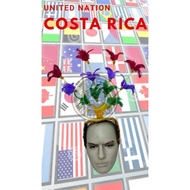 united nation costume headress/Costa Rica