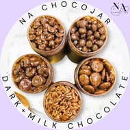 [Set Combo] N.A Chocojar Chocolate Leleh Balang 300ml 5 Cereal Mini Crunch Donut Choco Cookie Koko B