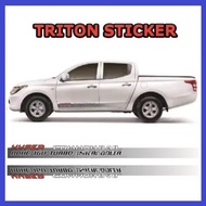 Body Sticker/Side Body Lining Mitsubishi Triton /MITSUBISHI TRITON No.5 Design Sticker Body