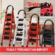 3/ Ladder4/5/6/7/8 Step Home Folding Iron Ladder Household Steel Ladder/ Aluminum Folding Ladder 8 S