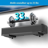 Sportlink Universal Wall Mount Brackets Holder for Soundbar | Sound Bar TV Speaker Bracket, Hold up 