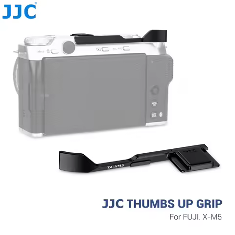 JJC Metal Thumbs Up Hot Shoe Cover for FUJIFILM X-M5 Fuji X-M5 Hot Shoe Thumb Support for Comfortabl
