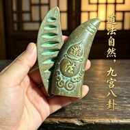 Brass Taoism Natural Holy Trigram Claw Holy Grail Rice Grail Holy Grail Yin Yang Grail Chaoshan Mazu