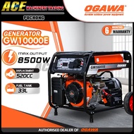 OGAWA GW10000E Professional Gasoline Generator Petrol Genset 8500W 33L Fuel Tank