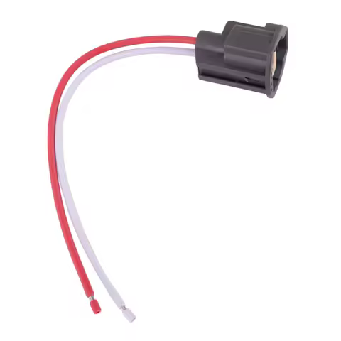 Engine Radiator Cooling Fan Motor Connector Wire Harness Plug Fit for Ford F-150 F-250 Super Duty Me