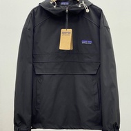Patagonia Pata Outdoor เสื้อกันหนาวกันน้ำสำหรับคู่รักชายและหญิง Hooded Loose Trend Zipper Jacket Wi