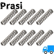 PRASI 10Pcs Telescopic Spring, Stainless Steel 1mm Wire Size Spring Steel Coil, Useful 6mm OD Return
