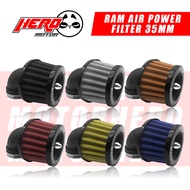 Ram Air Power Filter Big Size Universal 35mm/45mm