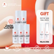(GWP) Alluora Buy 5 Full Size Elixir Essence 30ml, Get 1 Boost Serum 15ml & 1 Radiance Serum 15ml