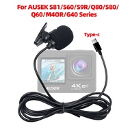 【on sale】External Microphone for AUSEK S81/S60/S9R/S80/Q60/M40R/G40/Q37CR/Q44CR/Q80/M40TR  Series Ty