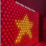 Led Vietnam Flag Large Type Width 2.5m Height 1.7m - 2.8mx1.7m, Mixcolor
