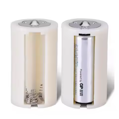 3PCS 3 AA To D Battery Convertor Adapter DIY AA To 1 D Size Battery Holder Cases Box Convert Switche