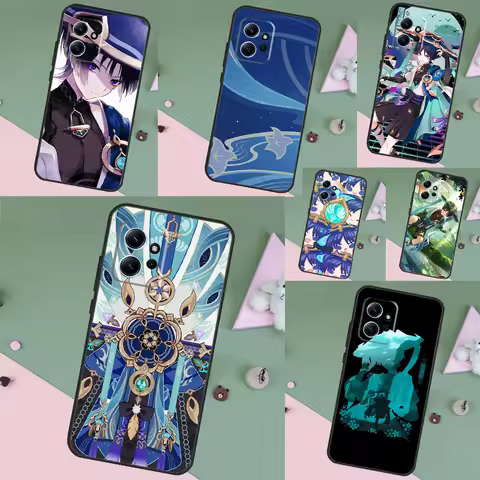 Genshin Impact Wanderer Case For Xiaomi Redmi 14C 13C 10C 12C Redmi Note 14 Pro 13 12 11 9 10 9S 10S