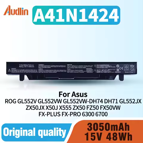 A41N1424 Battery for Asus ROG GL552V GL552VW GL552VW-DH74 DH71 GL552JX GL552J GL552;ZX50JX X50J X555